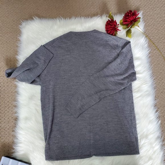 Men's Pierre Cardin Cardigan/Heather Gray/Size M - Picture 11 of 11